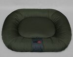 Hobbydog guļvieta Ponton Comfort, L, Dark Green, 90x65 cm