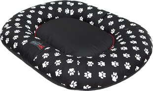 Hobbydog лежак Ponton Prestige, XXXL, Black Paws, 130x100 см цена и информация | Лежаки, домики | 220.lv