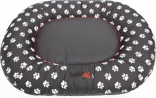 Hobbydog лежак Ponton Prestige, XXL, Grey Paws, 120x100 см цена и информация | Лежаки, домики | 220.lv