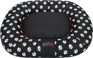 Hobbydog guļvieta Ponton Prestige, XL, Black Paws, 100x78 cm cena un informācija | Suņu gultas, spilveni, būdas | 220.lv
