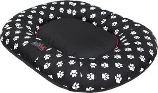Hobbydog guļvieta Ponton Prestige, XL, Black Paws, 100x78 cm cena un informācija | Suņu gultas, spilveni, būdas | 220.lv