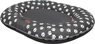 Hobbydog лежак Ponton Prestige, L, Grey Paws, 90x65 см цена и информация | Лежаки, домики | 220.lv
