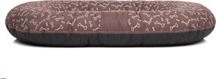 Hobbydog guļvieta Ponton Prestige, XXL, Brown Bones, 120x100 cm cena un informācija | Suņu gultas, spilveni, būdas | 220.lv