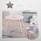 Bērnu galdiņš rozā krāsā 60 x 43 cm cena un informācija | Bērnu krēsliņi un bērnu galdiņi | 220.lv