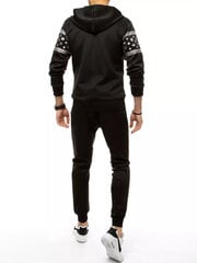 Vīriešu sporta tērps "Monelo", melns ar pelēkām detaļām cena un informācija | Sporta apģērbs vīriešiem | 220.lv