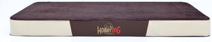 Hobbydog матрас для питомца Premium Velvet Brown/Beige, XL, 120x80 см цена и информация | Лежаки, домики | 220.lv