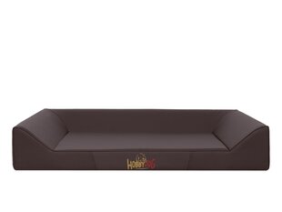 Hobbydog guļvieta Soft Skaj Brown, XL, 100x78x18 cm cena un informācija | Suņu gultas, spilveni, būdas | 220.lv