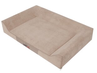 Hobbydog guļvieta Soft Savoy Beige, XXL, 120x80x18 cm cena un informācija | Suņu gultas, spilveni, būdas | 220.lv