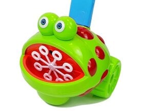 Машина для мыльных пузырей «Лягушка» с синей ручкой цена и информация | Игрушки для песка, воды, пляжа | 220.lv