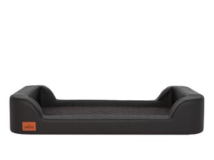 Hobbydog guļvieta Triumph Black, XL, 100x62x18 cm cena un informācija | Suņu gultas, spilveni, būdas | 220.lv