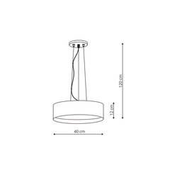 Light Prestige подвесной LED светильник Hudson цена и информация | Настенный/подвесной светильник Eye Spot 11 BL, чёрный | 220.lv