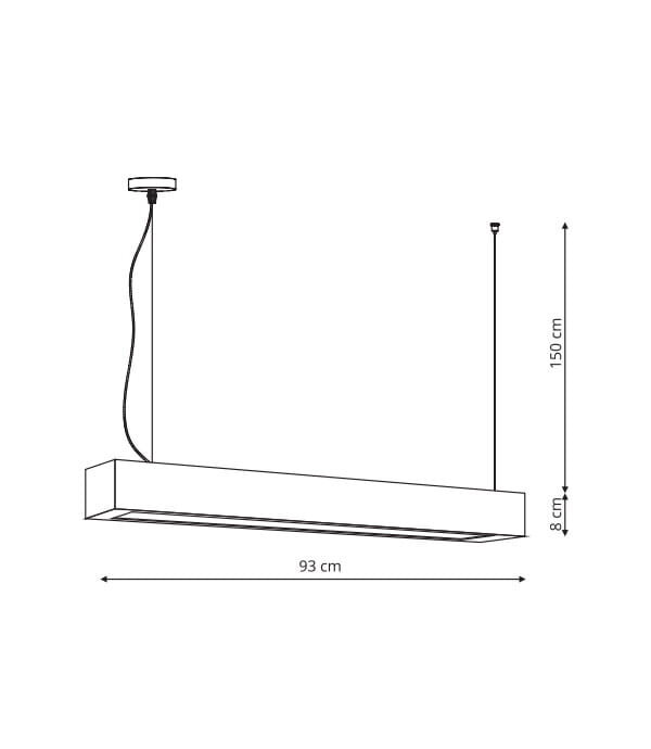 Light Prestige piekarams LED gaismeklis Ibros цена и информация | Piekaramās lampas | 220.lv