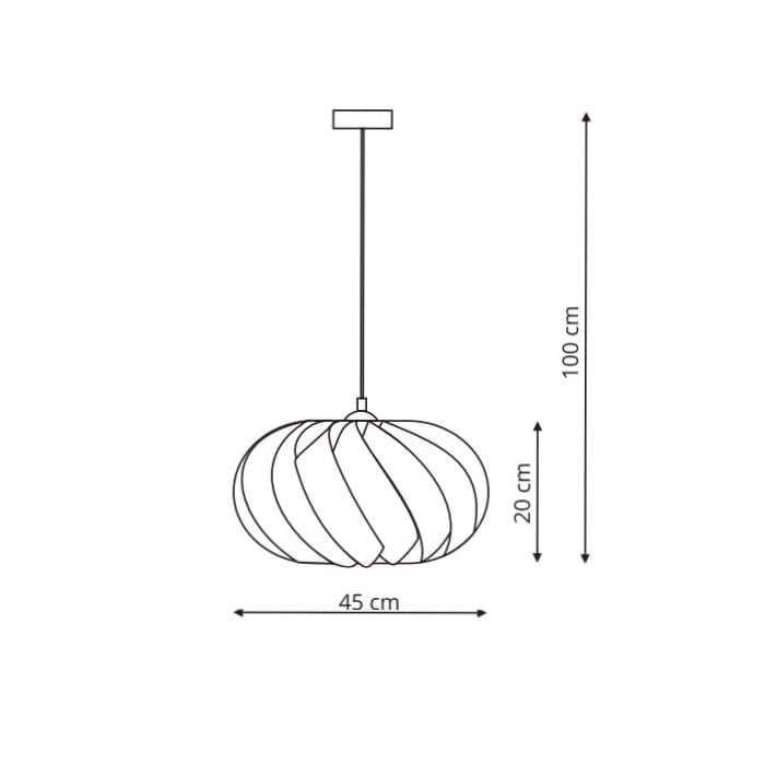 Light Prestige piekaramā lampa Jet цена и информация | Piekaramās lampas | 220.lv