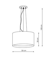 Light Prestige piekaramā lampa Milk cena un informācija | Piekaramās lampas | 220.lv