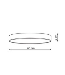 Light Prestige потолочный LED светильник Rapido L цена и информация | Потолочный светильник | 220.lv