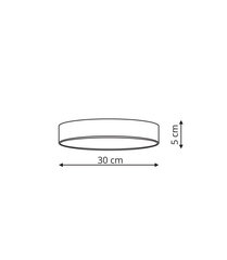 Light Prestige потолочный LED светильник Rapido S цена и информация | Потолочные светильники | 220.lv