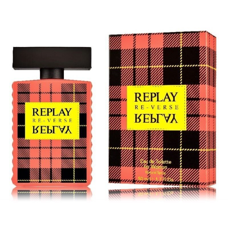 Tualetes ūdens Replay Signature Reverse EDT sievietēm 50 ml цена и информация | Sieviešu smaržas | 220.lv