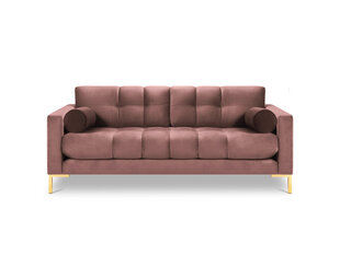 Двухместный диван Cosmopolitan Design Bali, розовый/золотой цена и информация | Диваны | 220.lv
