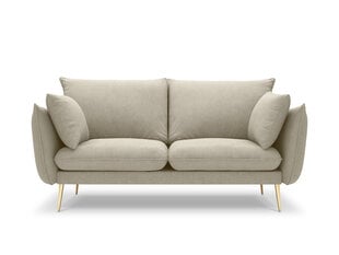 Divvietīgs dīvāns Milo Casa Elio, smilškrāsas/zeltainas krāsas cena un informācija | Dīvāni | 220.lv