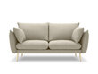Divvietīgs dīvāns Milo Casa Elio, smilškrāsas/zeltainas krāsas цена и информация | Dīvāni | 220.lv