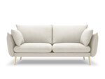 Trīsvietīgs dīvāns Milo Casa Elio, gaišas smilškrāsas/zeltainas krāsas