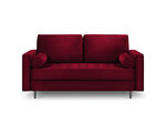 Divvietīgs dīvāns Milo Casa Santo, sarkans