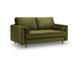 Divvietīgs dīvāns Milo Casa Santo, zaļš cena un informācija | Dīvāni | 220.lv