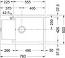 Akmens masas izlietne Franke Maris, MRG 611-78 XL, Onyx цена и информация | Virtuves izlietnes | 220.lv
