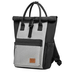 Рюкзак для мамы Kinderkraft Moonpack, grey цена и информация | Аксессуары для колясок | 220.lv