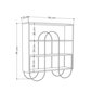 Konsole Kalune Design 776, 99 cm, balta cena un informācija | Konsoles galdiņi | 220.lv