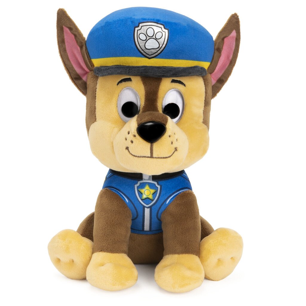 Mīksta rotaļlieta Chase Ķepu Patruļai (Paw Patrol) 22 cm cena un informācija | Mīkstās (plīša) rotaļlietas | 220.lv