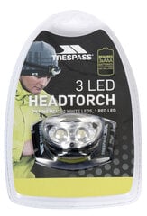 Tūrisma lukturis Trespass Guidance LED Headtorch cena un informācija | Trespass Sports, tūrisms un atpūta | 220.lv