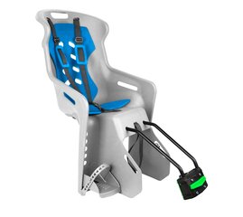 Bērnu velosēdeklis NFUN REAR BIKE SEAT BRIOSO FRAME GREIGE-BLUE NFUNCSS130 цена и информация | Велокресла | 220.lv