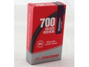 Камера 28" 700x25/32 FV48mm CHAOYANG BOX цена и информация | Покрышки, шины для велосипеда | 220.lv
