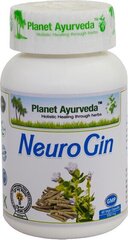 Uztura bagātinātājs NeuroGin Organic, Planet Ayurveda™, 60 kapsulas cena un informācija | Vitamīni, preparāti, uztura bagātinātāji labsajūtai | 220.lv