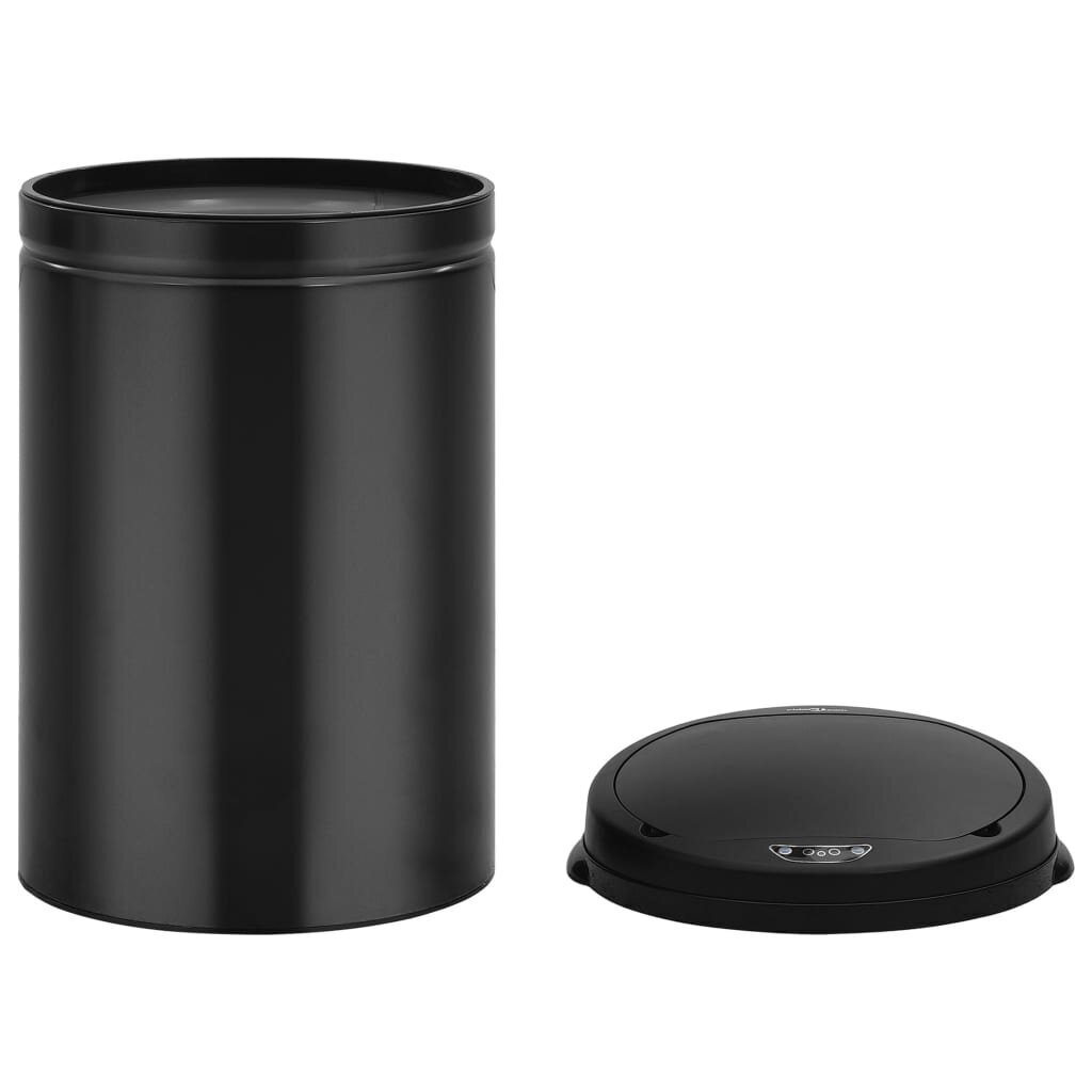 vidaXL automātiska atkritumu tvertne ar sensoru, oglekļa tērauds, 30 L cena un informācija | Miskastes | 220.lv
