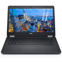 Dell Lattitude E5470 i5-6300U 8GB 960GB SSD Windows 10 Professional ReNew Portatīvais dators цена и информация | Ноутбуки | 220.lv