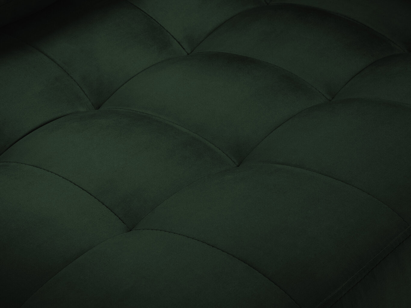 Trīsvietīgs dīvāns Milo Casa Santo, tumši zaļš cena un informācija | Dīvāni | 220.lv