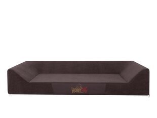 Hobbydog guļvieta Soft Savoy Brown, XL, 100x78x18 cm cena un informācija | Suņu gultas, spilveni, būdas | 220.lv