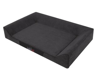 Hobbydog guļvieta Soft Savoy Black, XXL, 120x80x18 cm cena un informācija | Suņu gultas, spilveni, būdas | 220.lv