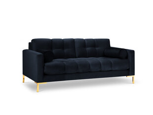 Divvietīgs dīvāns Cosmopolitan Design Bali, tumši zils/zeltainas krāsas cena un informācija | Dīvāni | 220.lv