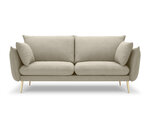Trīsvietīgs dīvāns Milo Casa Elio, smilškrāsas/zeltainas krāsas