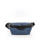 Sieviešu jostas soma Silver&Polo 890, zila / melna, spīdīga cena un informācija | Sieviešu somas | 220.lv