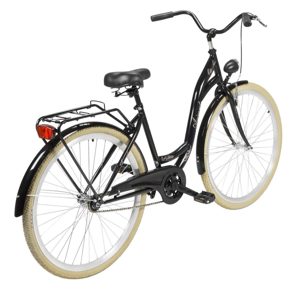 Pilsētas velosipēds AZIMUT City Lux 28" 2021, melns cena un informācija | Velosipēdi | 220.lv