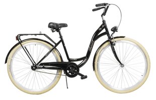 Pilsētas velosipēds AZIMUT City Lux 28" 2021, melns cena un informācija | Velosipēdi | 220.lv