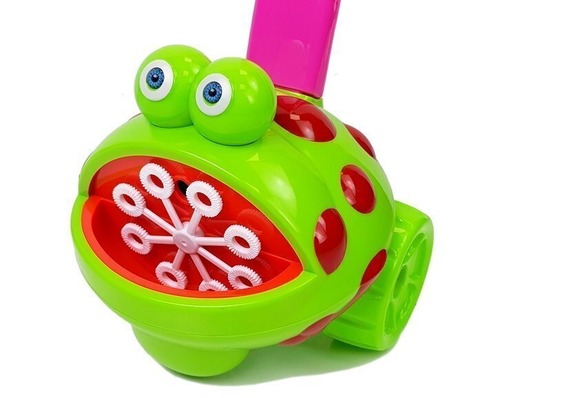 Ziepju burbuļu mašīna "Varde" Happy Frog Bubble Cart цена и информация | Ūdens, smilšu un pludmales rotaļlietas | 220.lv