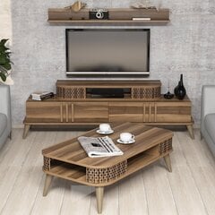 Комплект мебели для гостиной Kalune Design 845(I), темно-коричневый цена и информация | Секции | 220.lv