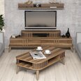 Комплект мебели для гостиной Kalune Design 845(I), темно-коричневый