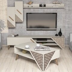 Комплект мебели для гостиной Kalune Design 845(II), белый цена и информация | Секции | 220.lv