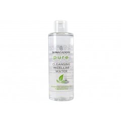 Attīrošs micelārais ūdens jutīgai ādai, Skin Academy Pure 200 ml cena un informācija | Sejas ādas kopšana | 220.lv